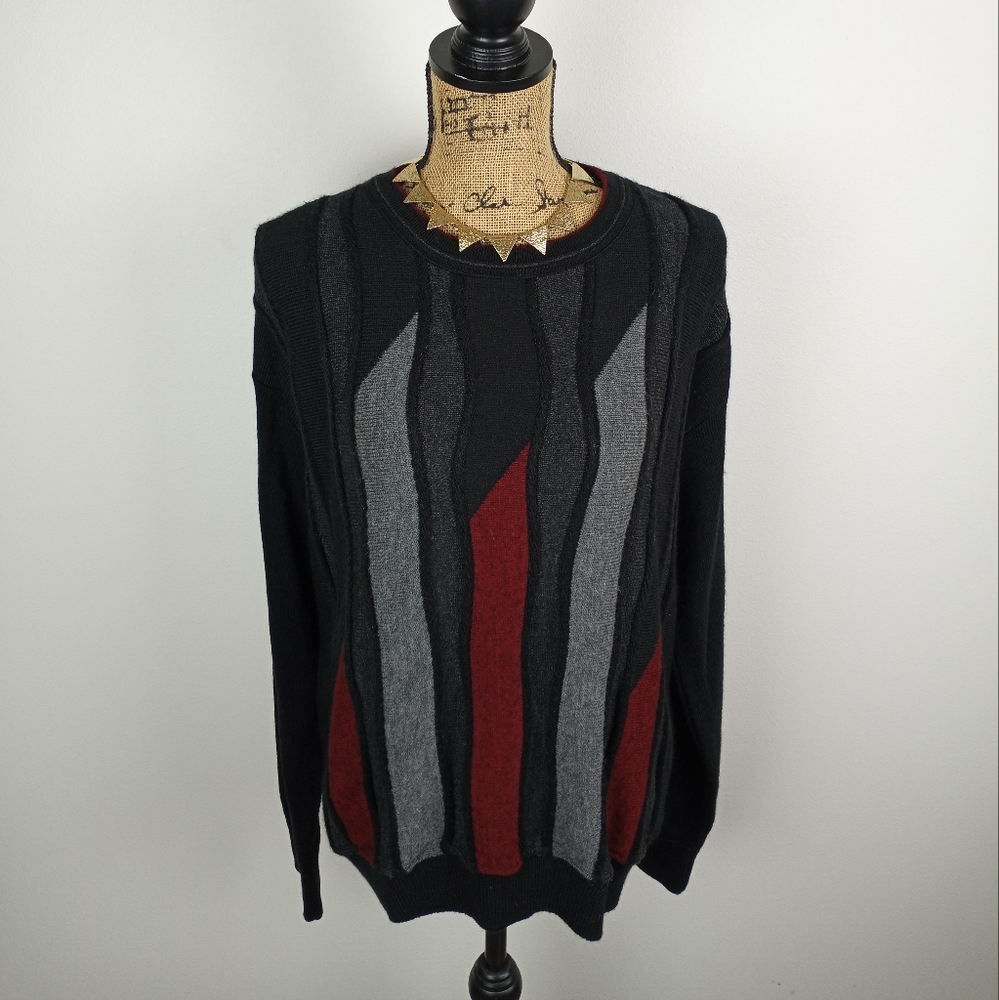Vintage 90s Grunge Indie Grandpa Sweater ❤🖤